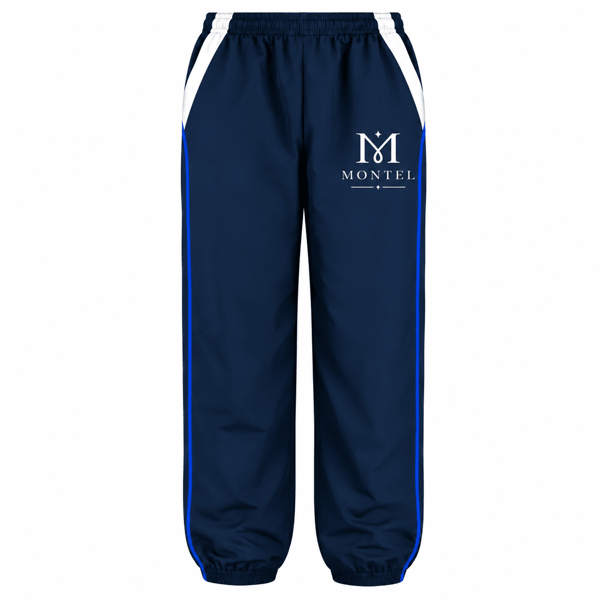 Saturated blue double graphic tracksuit by montel